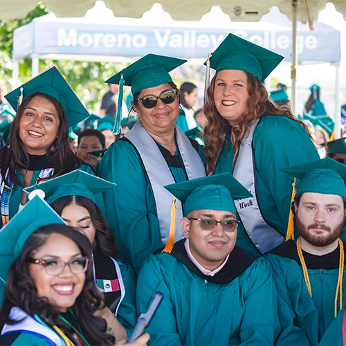 A group of excited MVC graduates