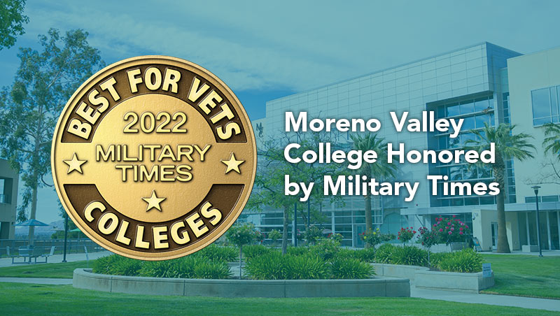 Military Times badge for 2022 Best for Vets: Colleges