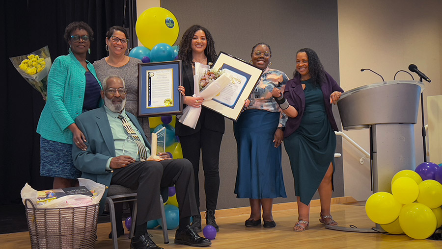 Professor Emeritus James Banks receives honors and gifts from MVC leaders