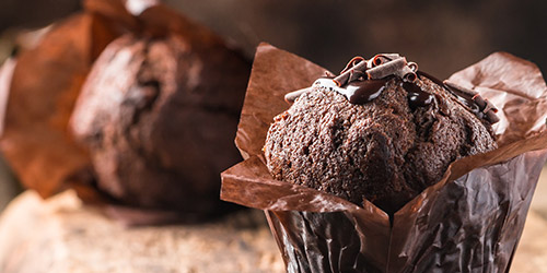 Chocolate muffin