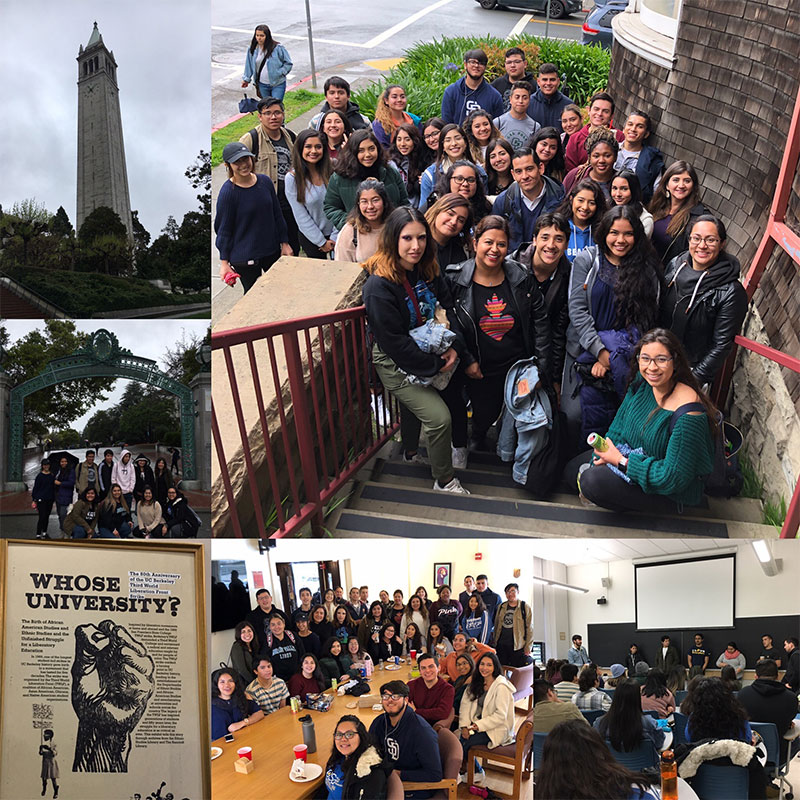 Puente students tour university campuses