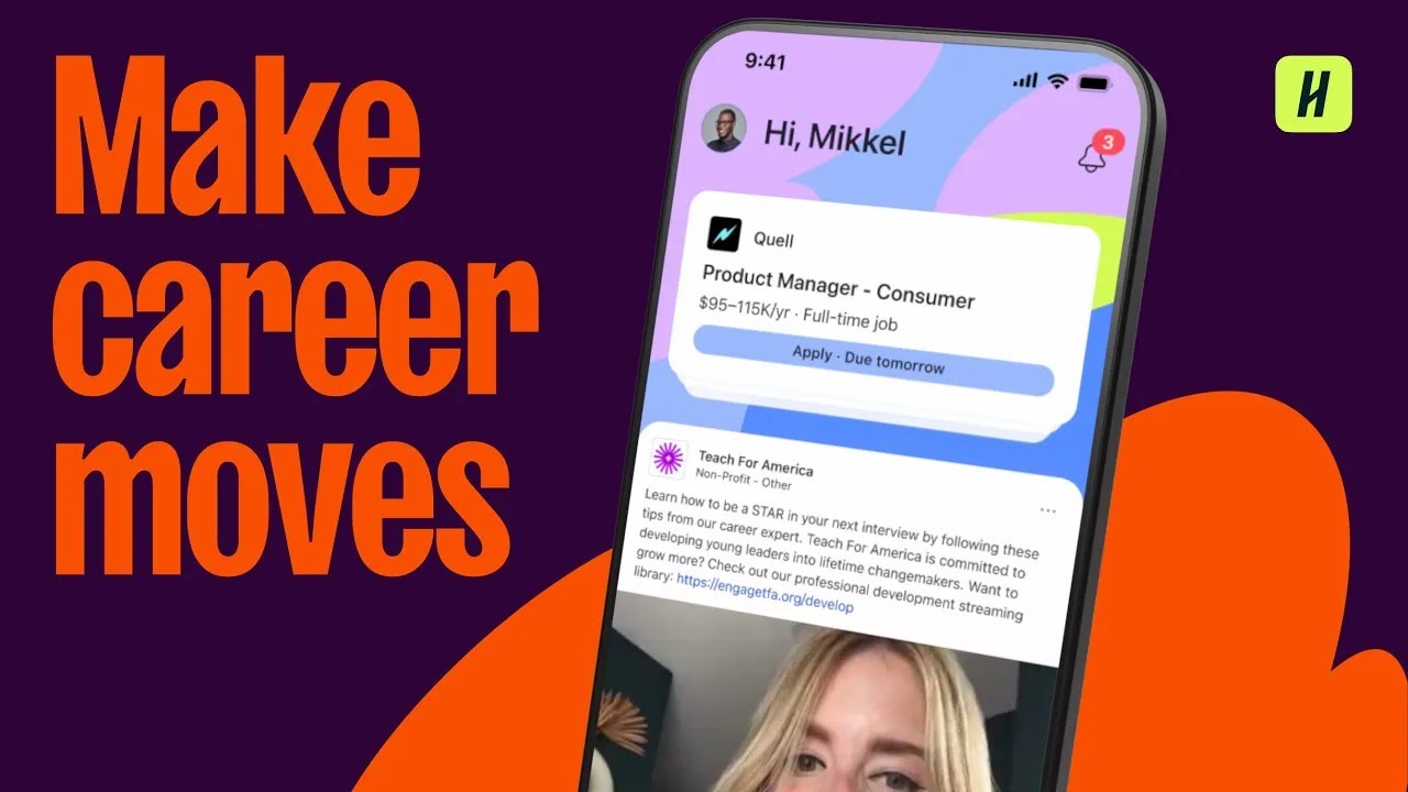 Make Career Movies video with Handshake